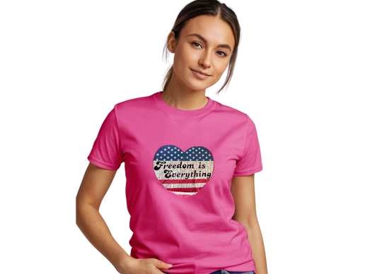 The Krissy Freedom is Everything Crew T-Shirt